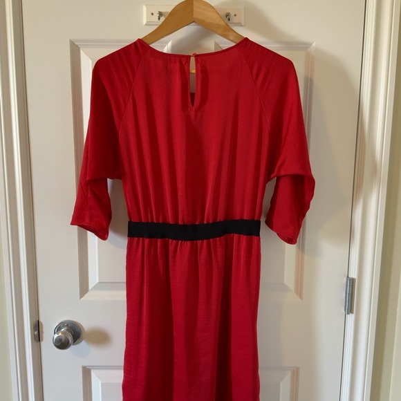 BCBGMAXAZRIA Red Cocktail Dress - Picture 2 of 3